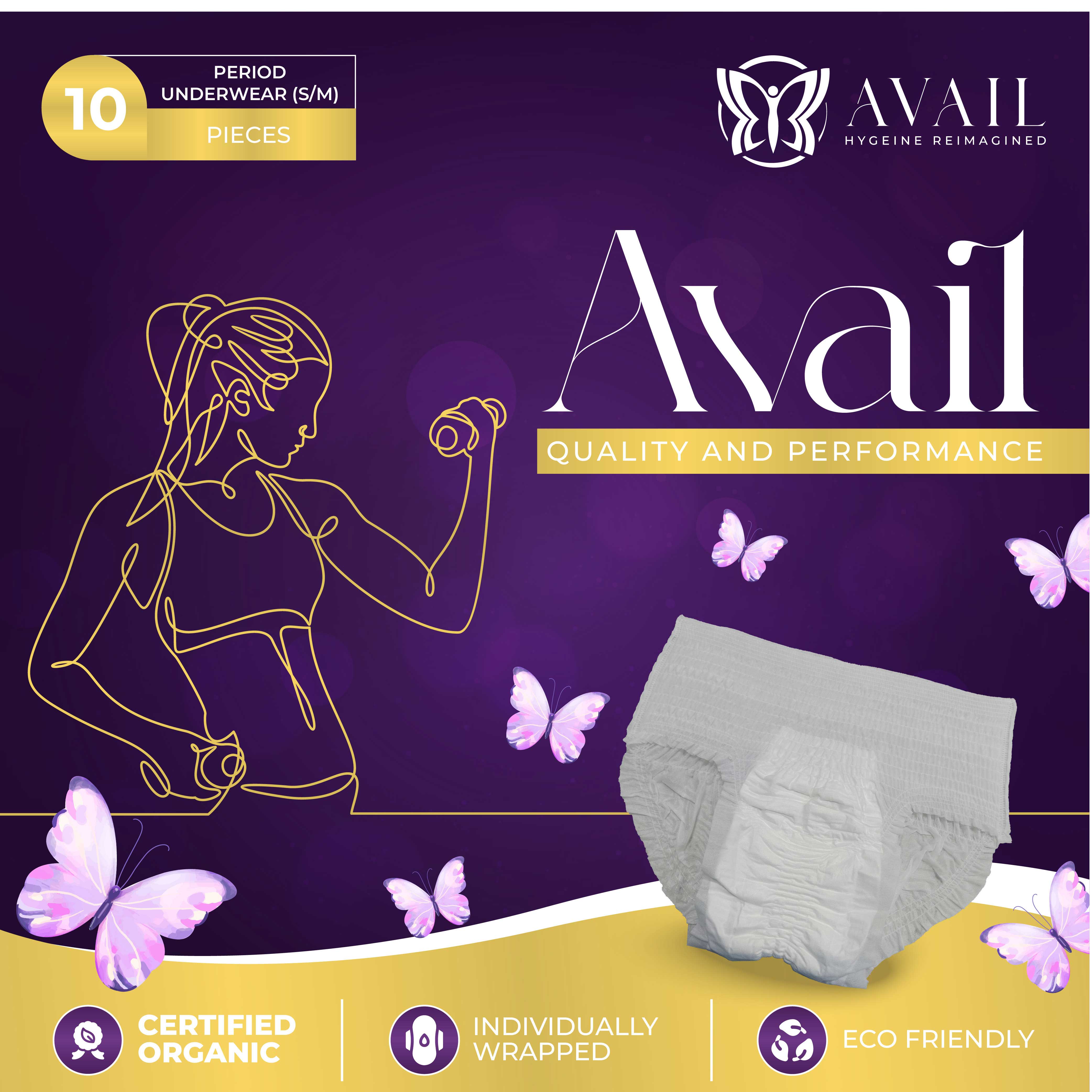 Avail Period Underwear Small/Medium
