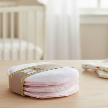Reusable Nursing Pads | Soft Washable Breast Pads for Breastfeeding Moms