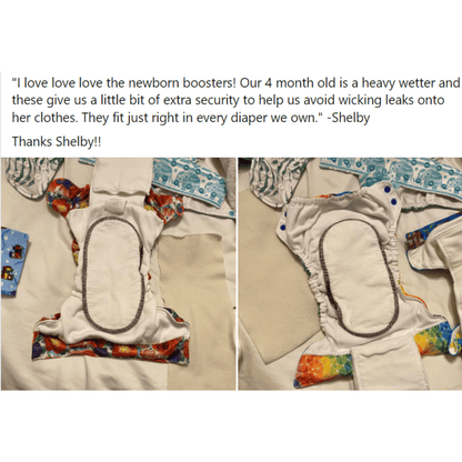Super Absorbers Newborn Reusable Diaper Inserts