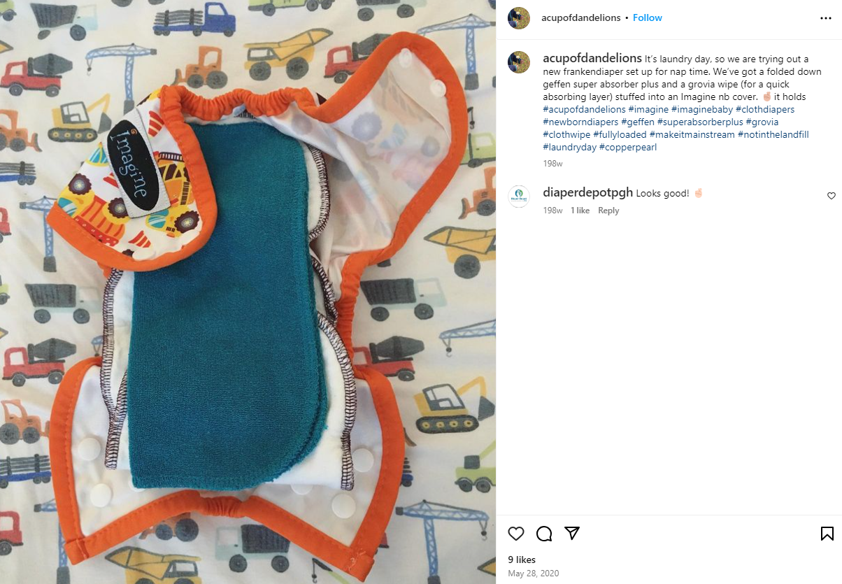 Super Absorbers Plus Cloth Diaper Inserts