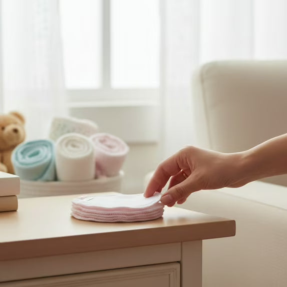 Reusable Nursing Pads | Soft Washable Breast Pads for Breastfeeding Moms